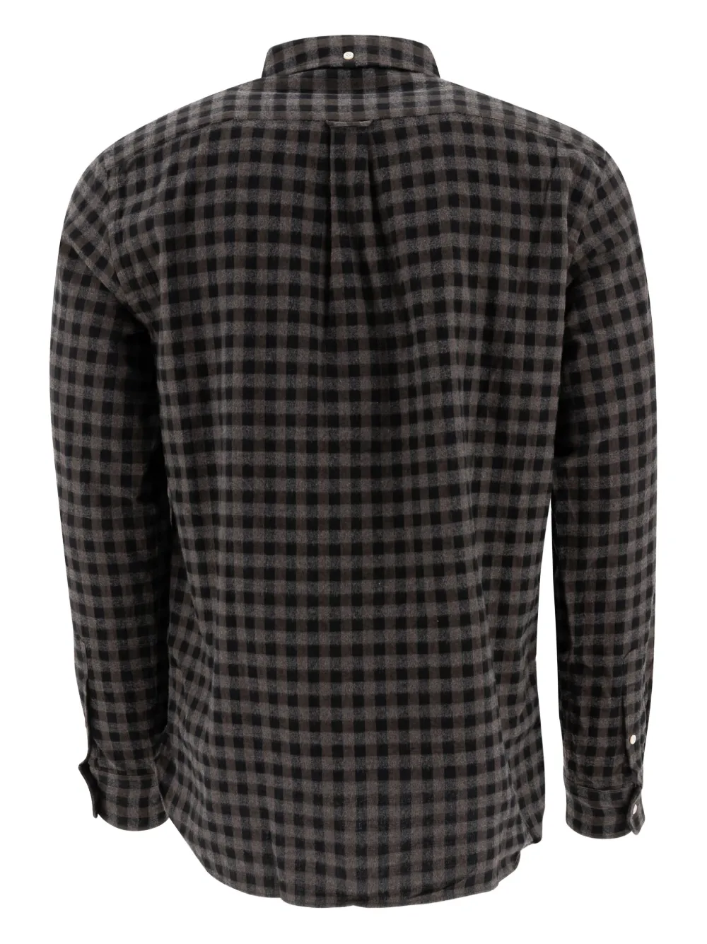 BEAMS PLUS Gingham-check cotton shirt - Grijs