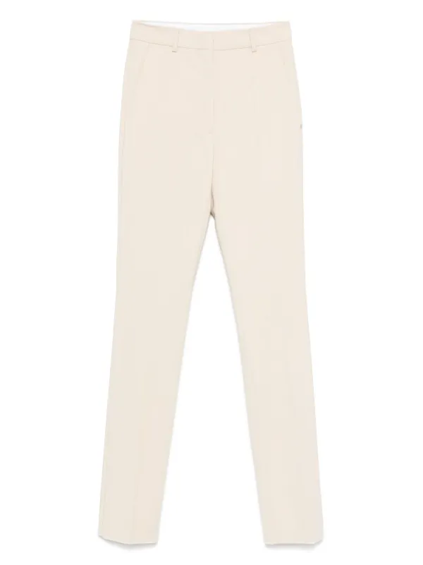 Sportmax Straight-leg Trousers in Brown