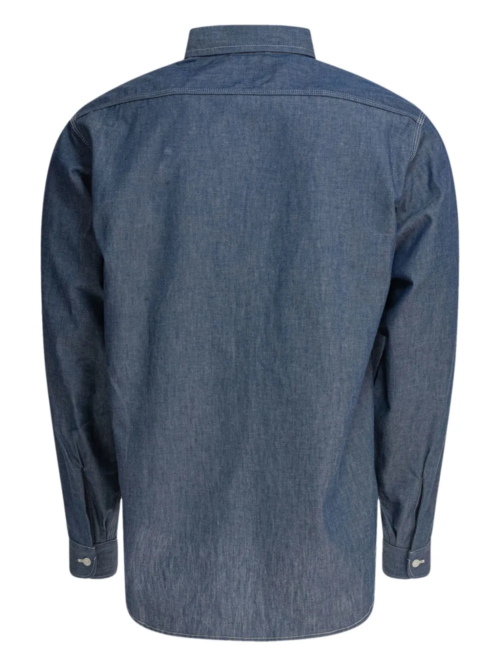 Human Made double-pocket cotton shirt - Blauw