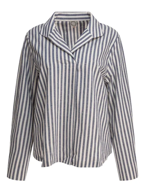Ines De La Fressange striped-pattern cotton shirt