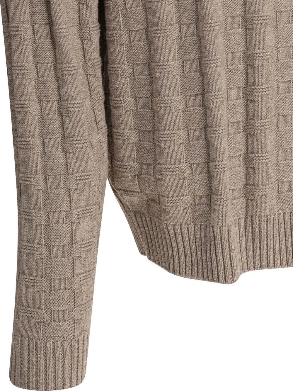 Norse Projects Jonas Cotton Cashmere Sweater Knitwear Beige In Brown
