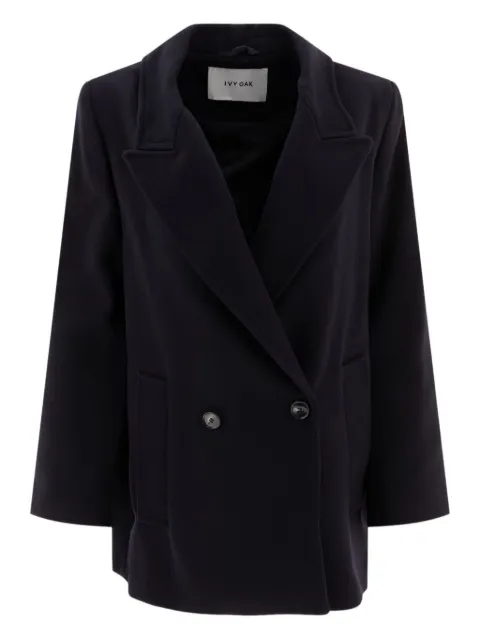  IVY OAK Jenna double-breasted wool jacket