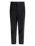 Kaptain Sunshine pleated pinstripe trousers - Blue