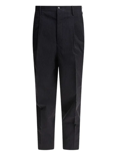 Kaptain Sunshine pleated pinstripe trousers