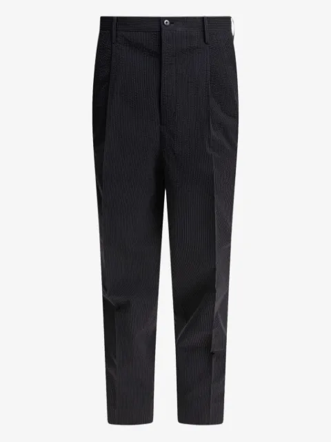 Kaptain Sunshine pleated pinstripe trousers