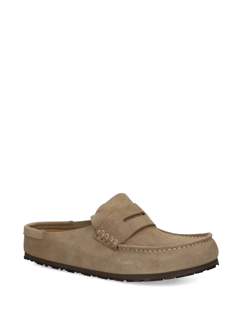 Birkenstock suede slippers - Beige