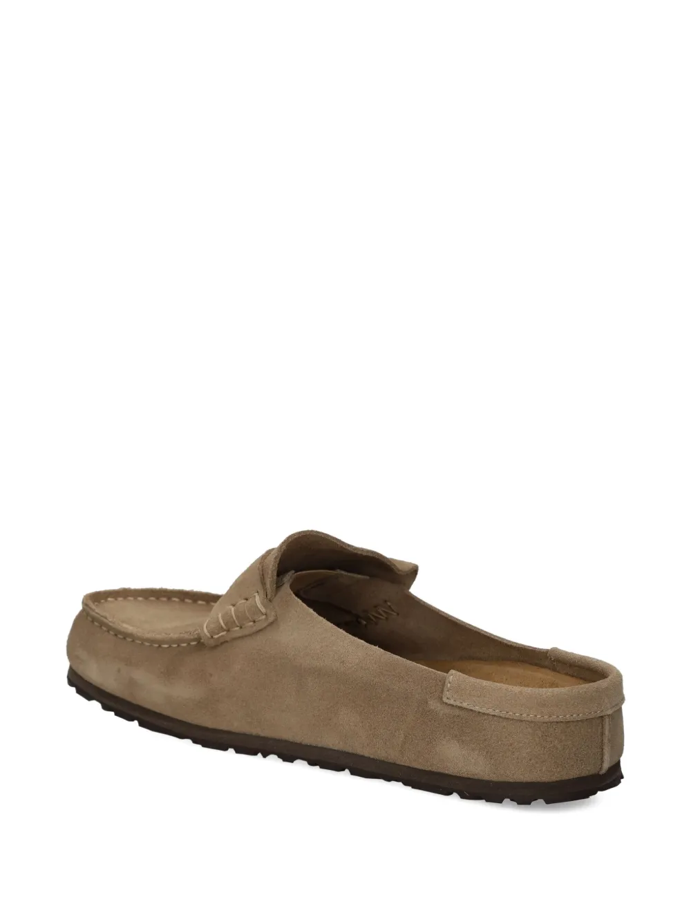 Birkenstock suede slippers Neutrals