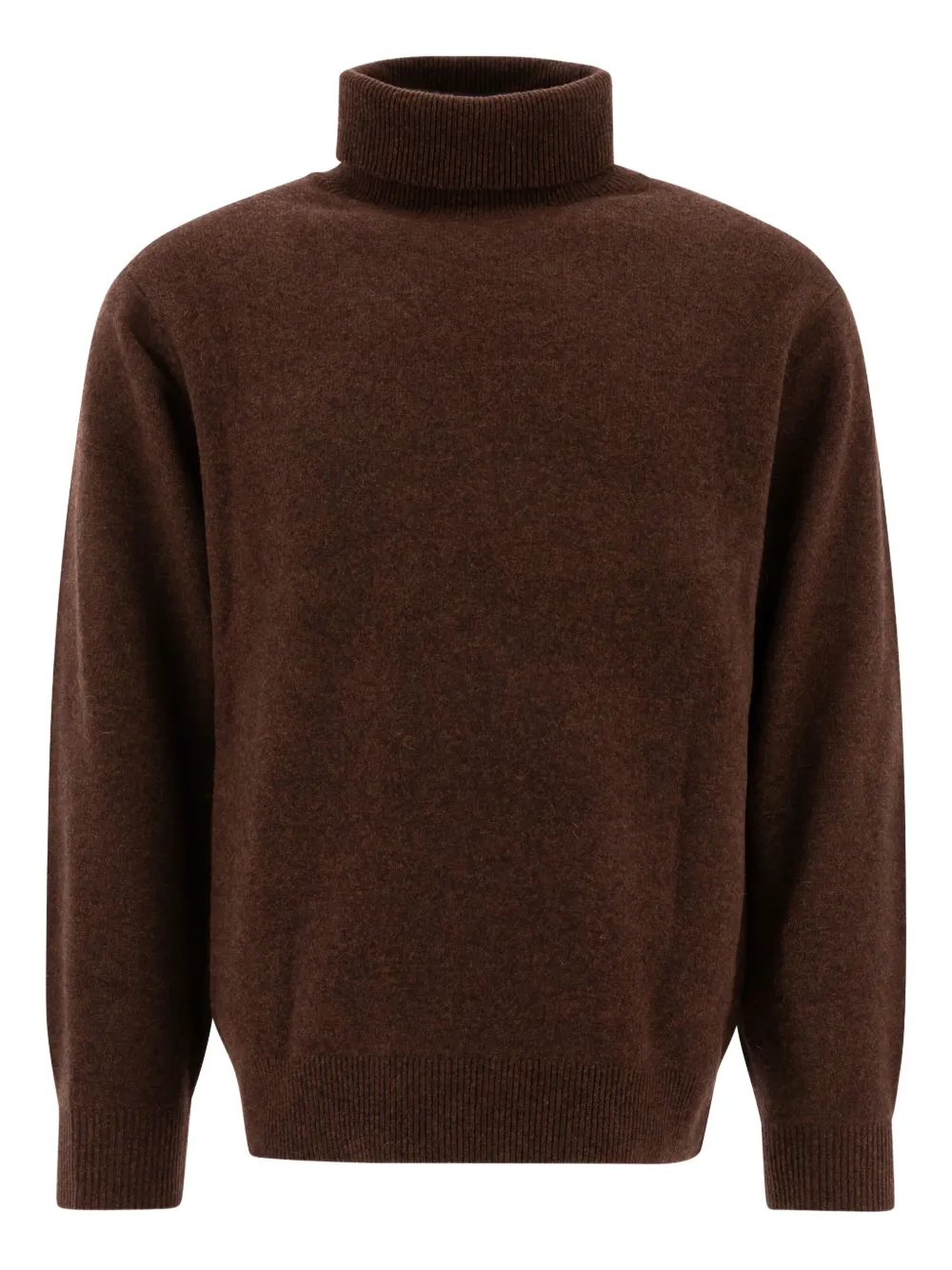 BEAMS PLUS turtleneck wool sweater | Brown | Image 1