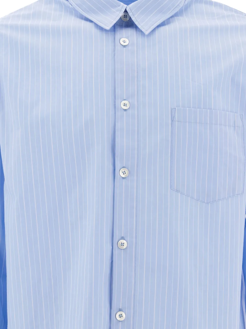 A.P.C. Gestreept katoenen overhemd Blauw