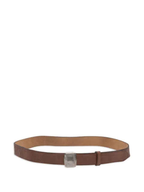 Ralph Lauren RRL leather rectangle-buckle belt
