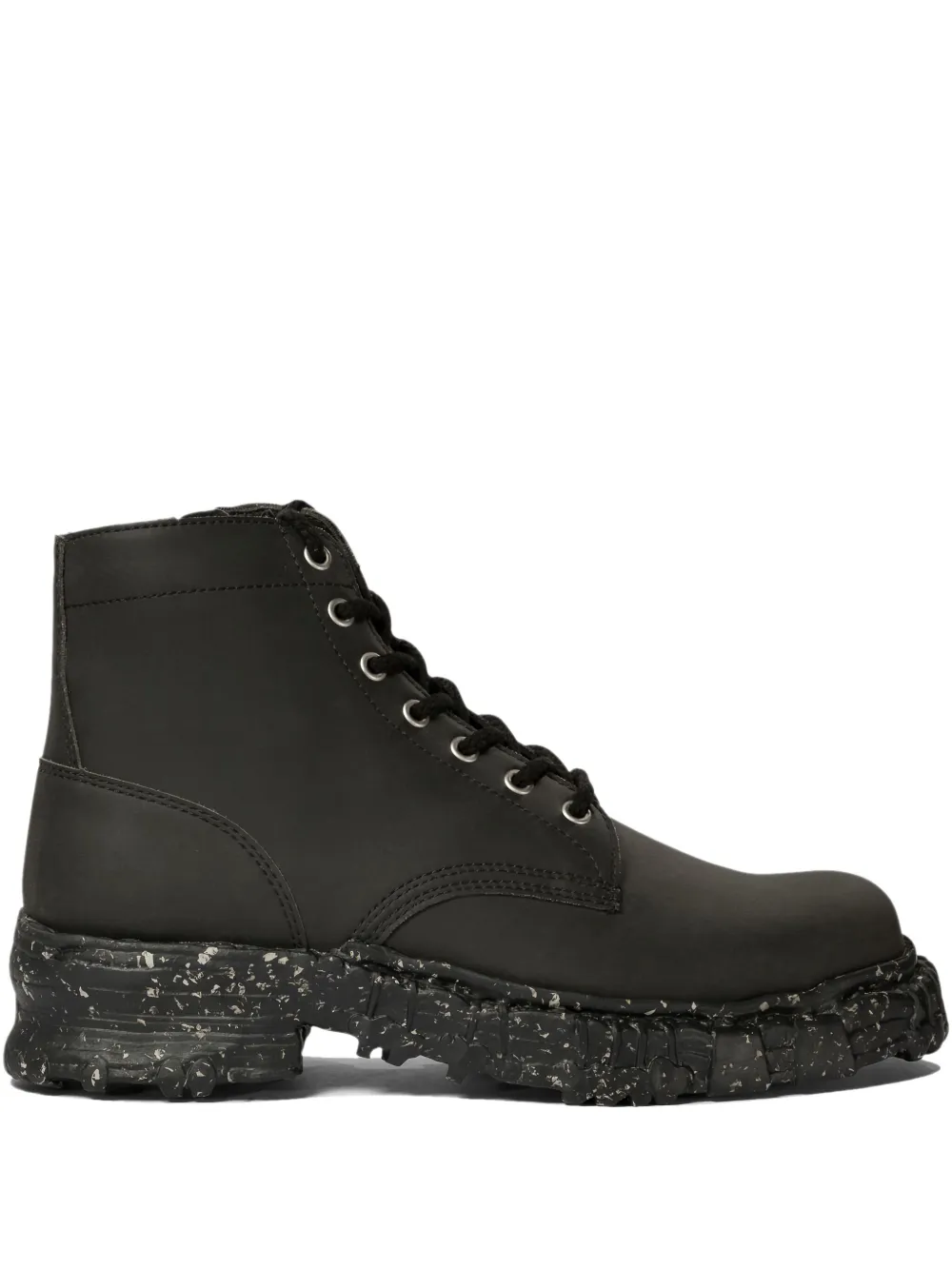 Maison MIHARA YASUHIRO lace-up boots - ブラック Maison MIHARA YASUHIRO lace-up boots - ブラック