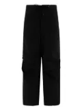 Nanamica drawstring cargo trousers - Black