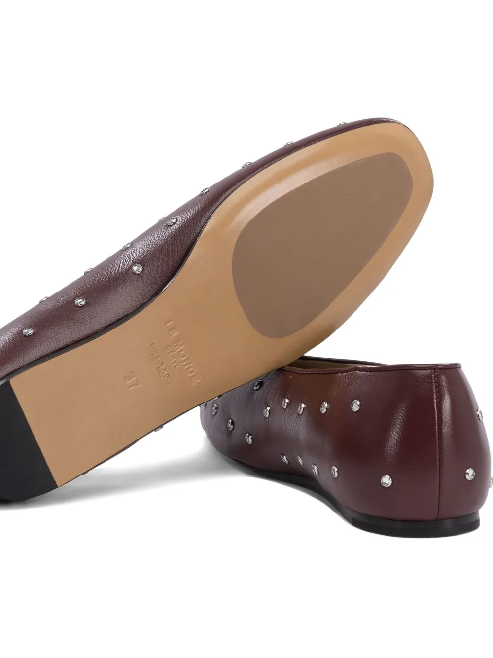 Le Monde Beryl Crystal-embellished Ballet Flats
