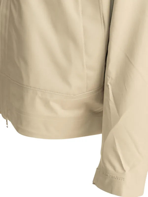 Norse Projects Turtleneck zip-front Lightweight Jacket | Neutrals
