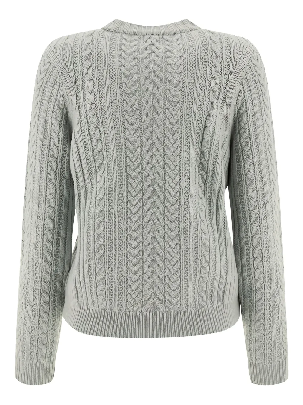 Ines De La Fressange cable-knit ribbed sweater | Knitted Sweaters | Image 2