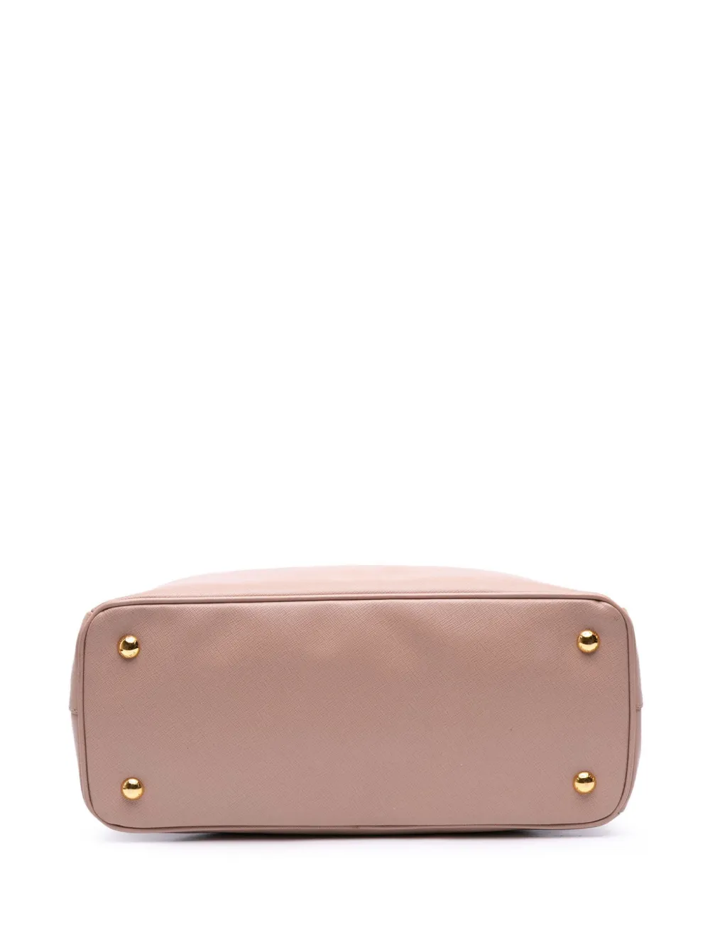 Pre-owned Prada 2013-2024 Medium Saffiano Lux Galleria Satchel In Brown