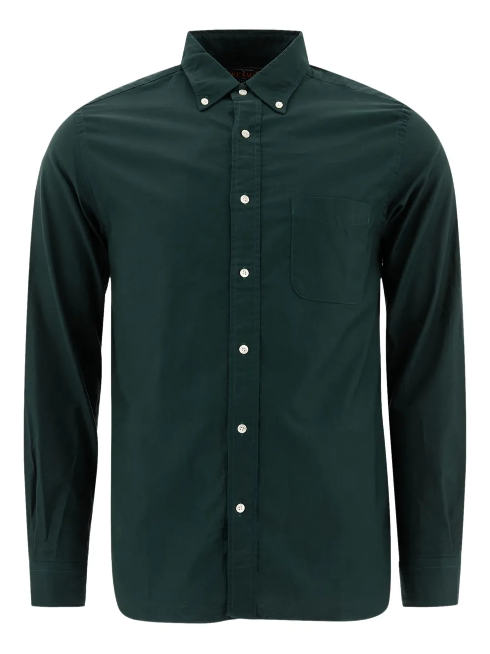 BEAMS PLUS button-down pocket shirt - Verde