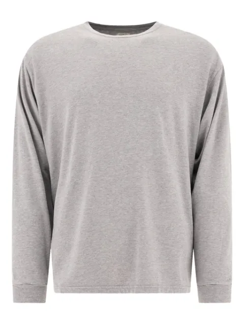 Orslow long-sleeve ribbed-detail T-shirt