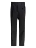 Kaptain Sunshine pleated-front cotton trousers - Blue