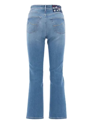 デニム・ジーパン JACOB COHEN VIV LOW BOOTCUT JEANS Jacob Cohen Viv low bootcut jeans | The Fashion Square