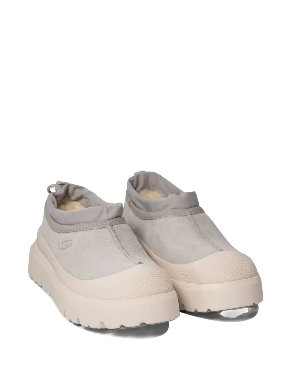 Ugg Tasman Weather Hybri Suede Sneakers In Gray