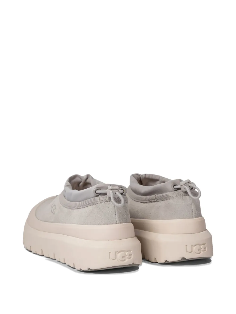 Ugg Tasman Weather Hybri Suede Sneakers In Gray