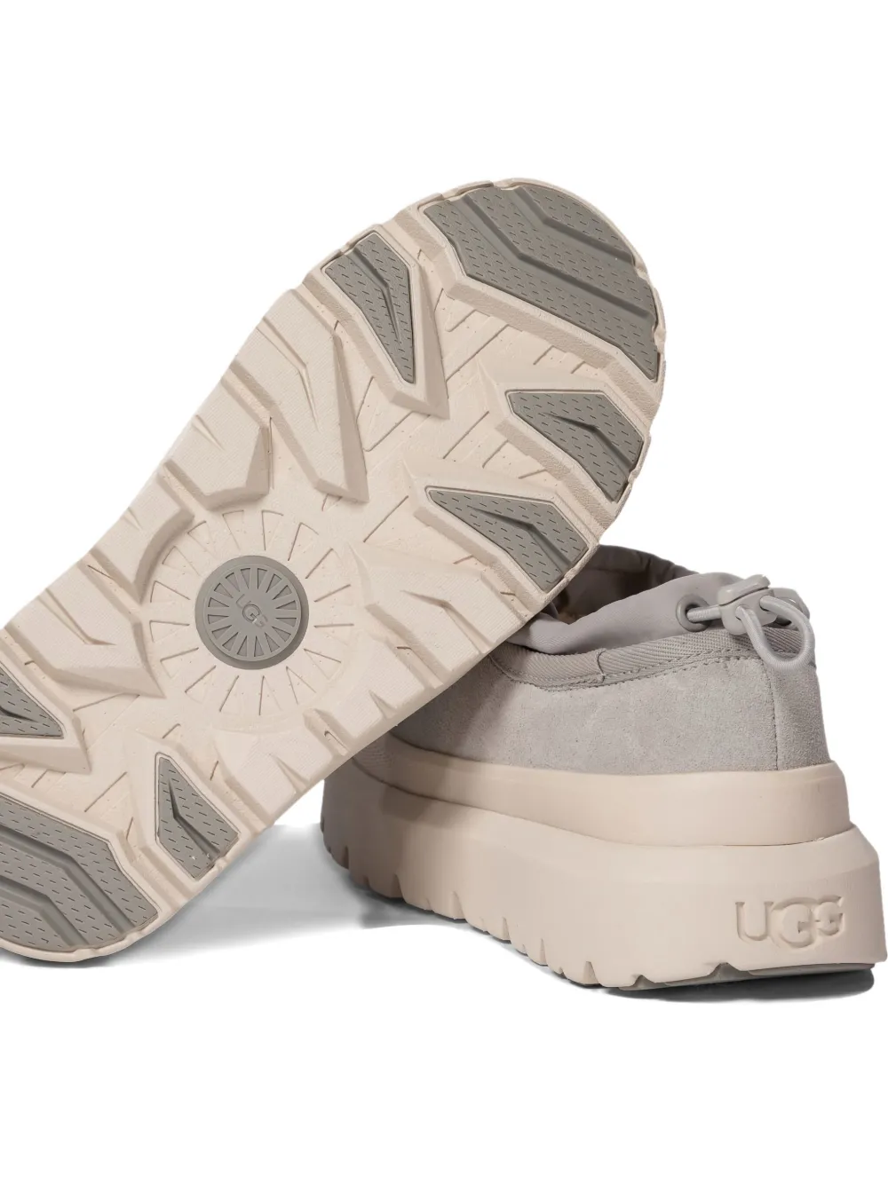 Ugg Tasman Weather Hybri Suede Sneakers In Gray
