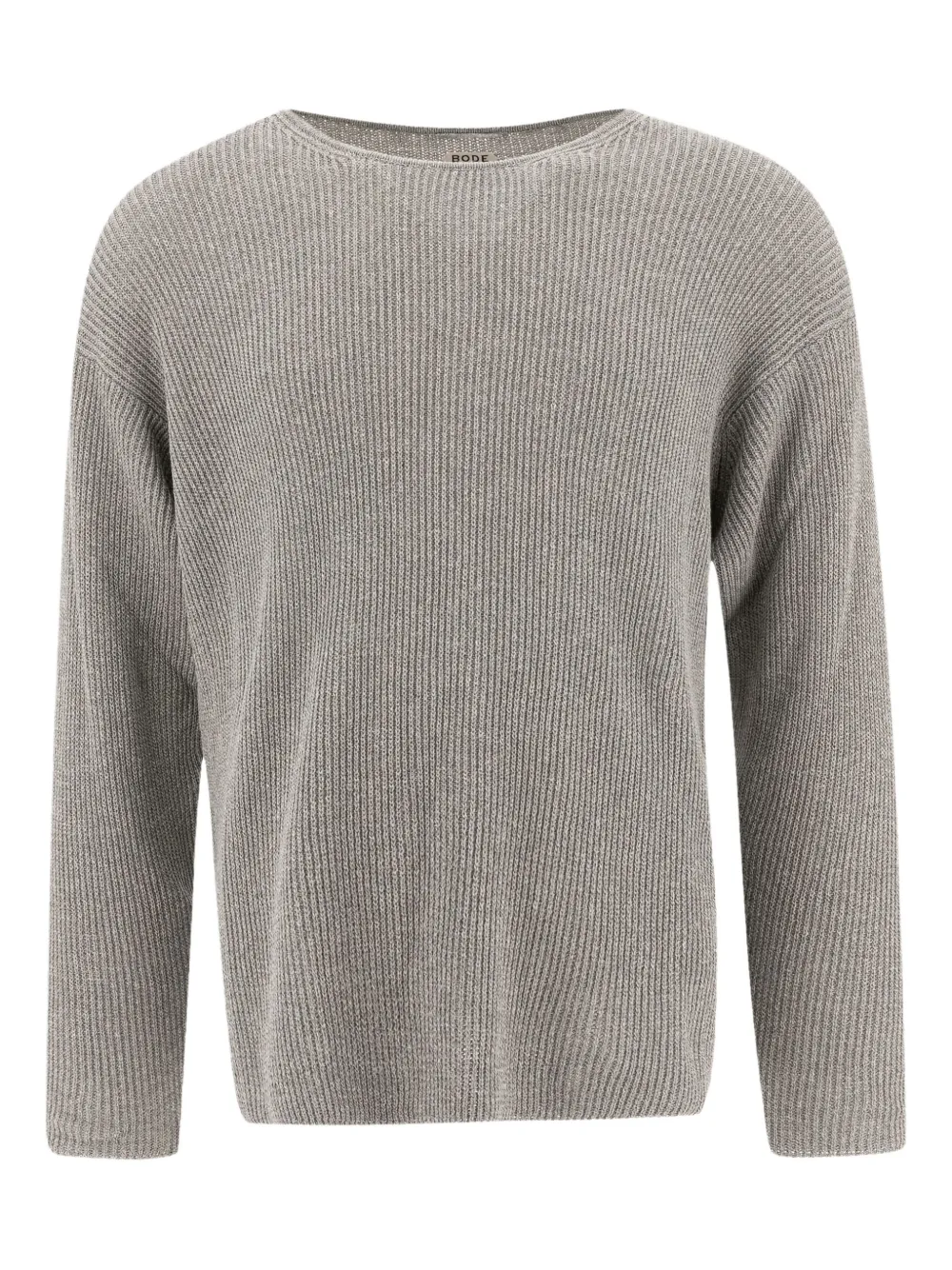 BODE ribbed sweater Grijs