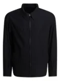 Kaptain Sunshine pinstripe-pattern zip-front jacket - Black
