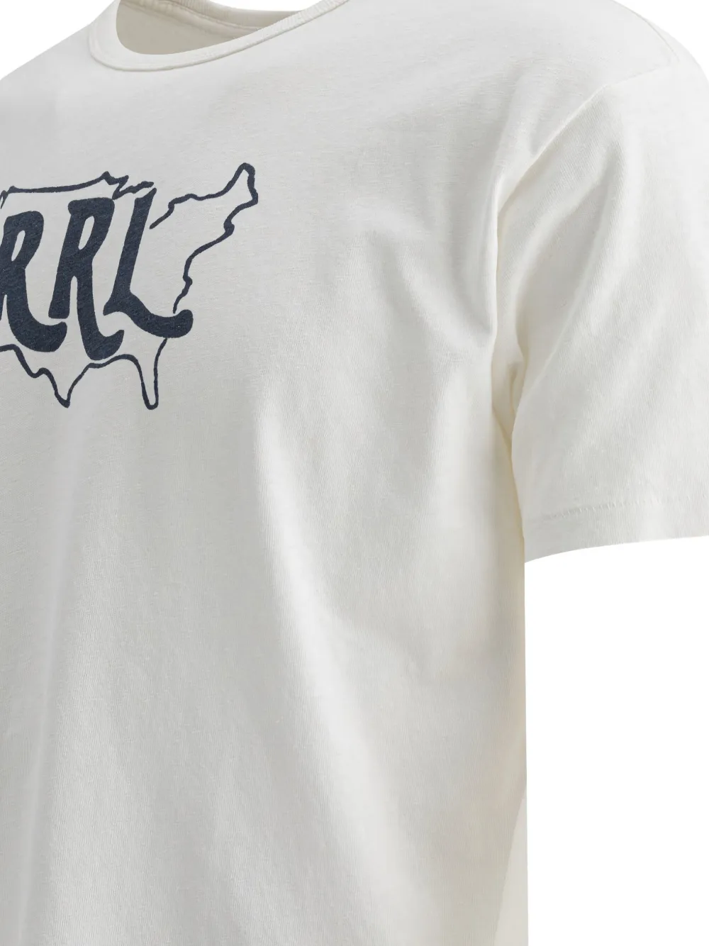 Ralph Lauren RRL logo-print T-shirt Wit