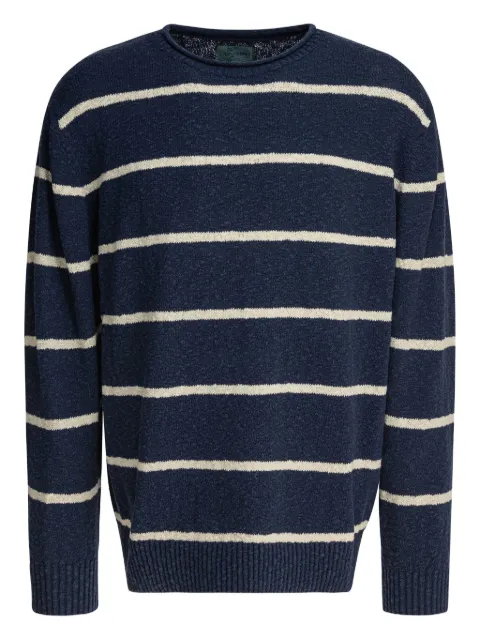 BEAMS PLUS striped crew-neck sweater