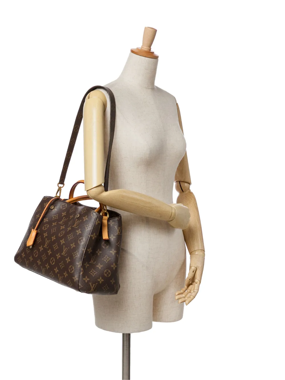 Louis Vuitton Pre-Owned bolsa satchel Monogram Montaigne MM 2017 | Estilos de archivo | Image 2