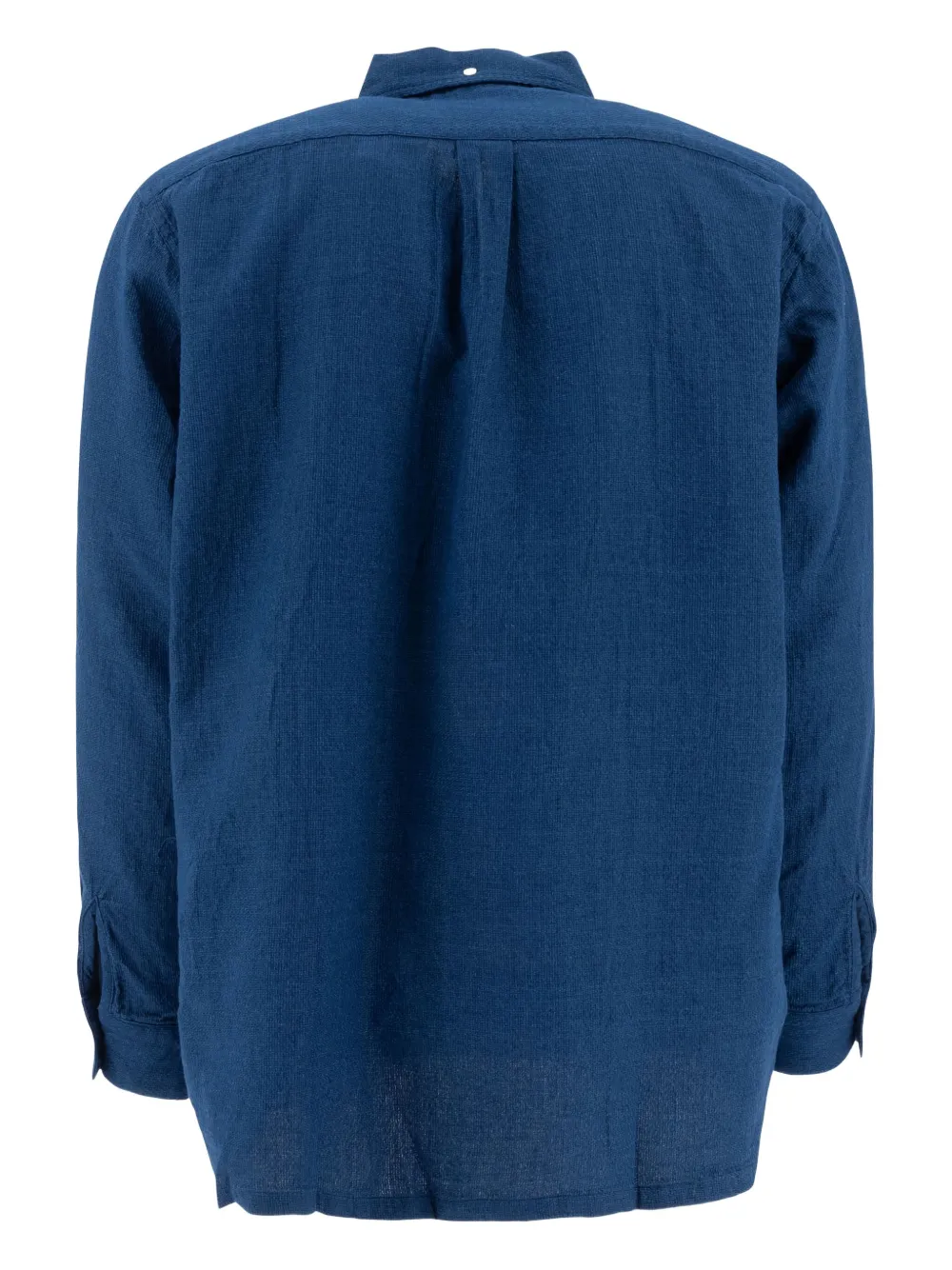 BEAMS PLUS Overhemd met zak en knoopsluiting - Blauw