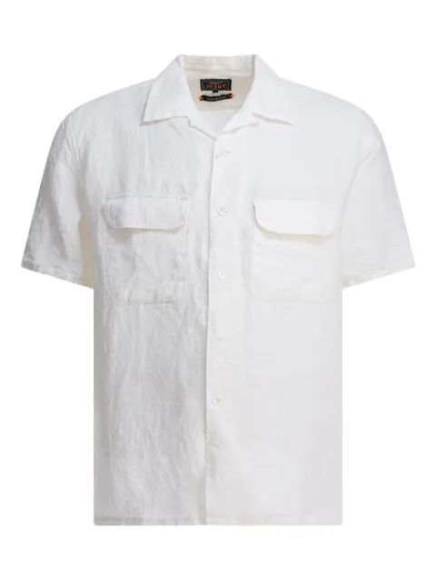 BEAMS PLUS linen pocket shirt