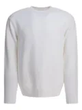 BEAMS PLUS crew-neck sweater - White