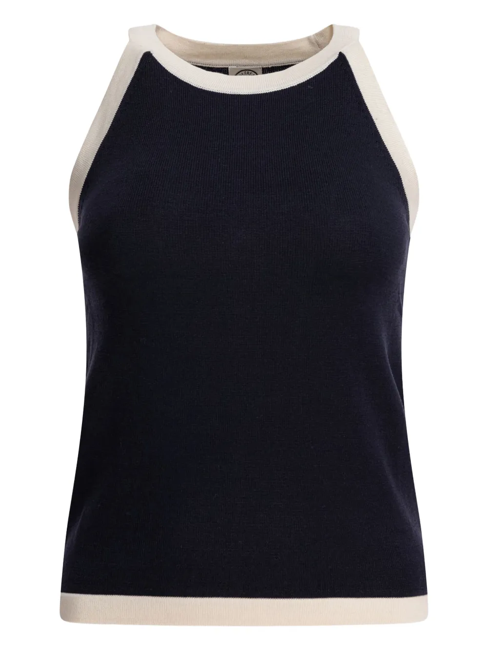 Ines De La Fressange Alvaro cotton-silk blend top | Black | Image 1