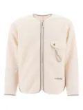 and Wander zip-fastening jacket - White