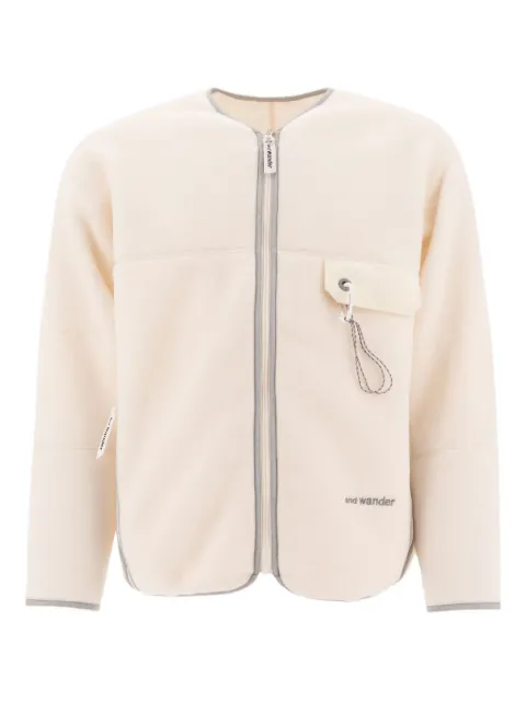 and Wander zip-fastening jacket