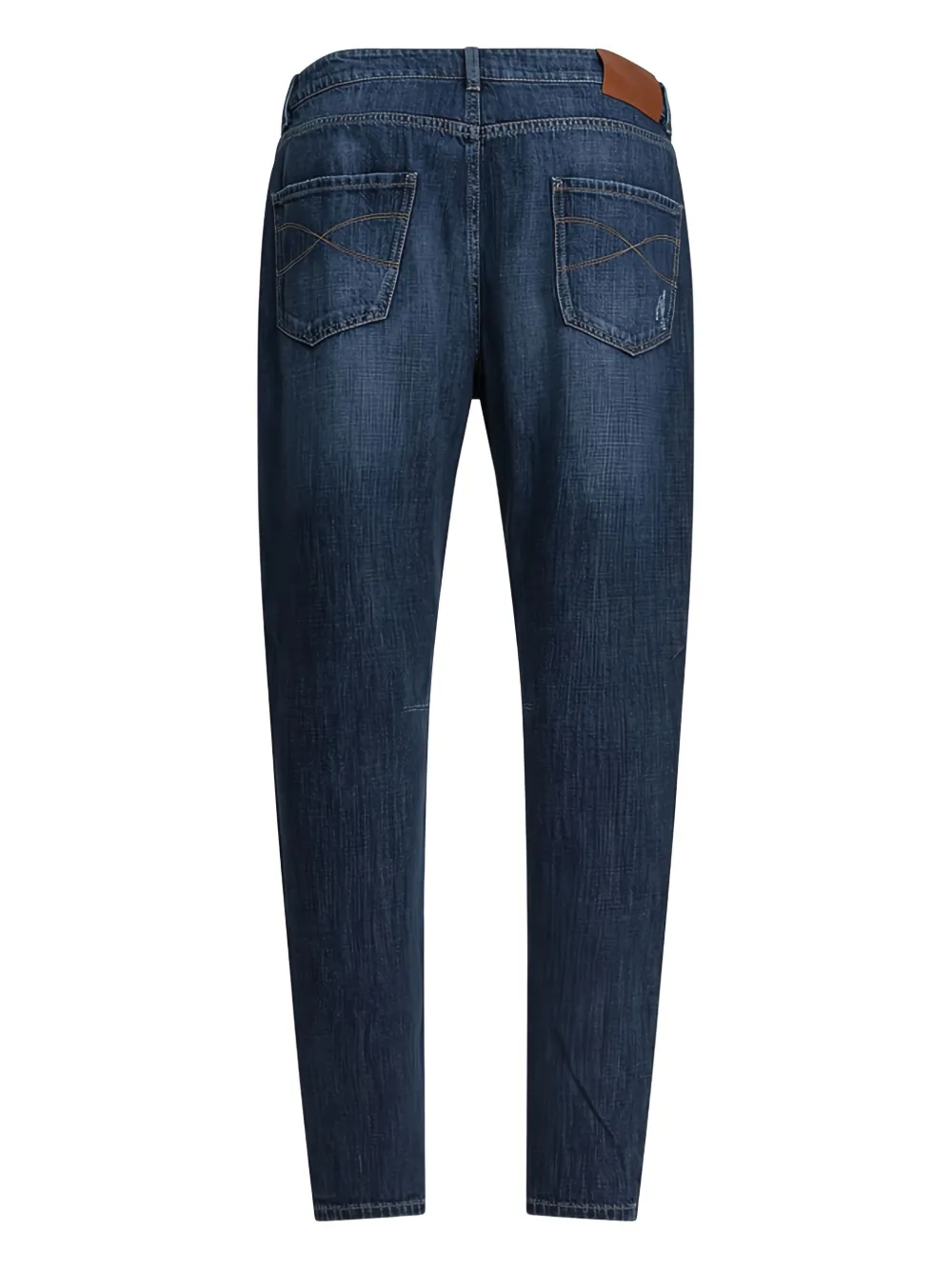 Brunello Cucinelli distressed jeans | Tapered Jeans | Image 2