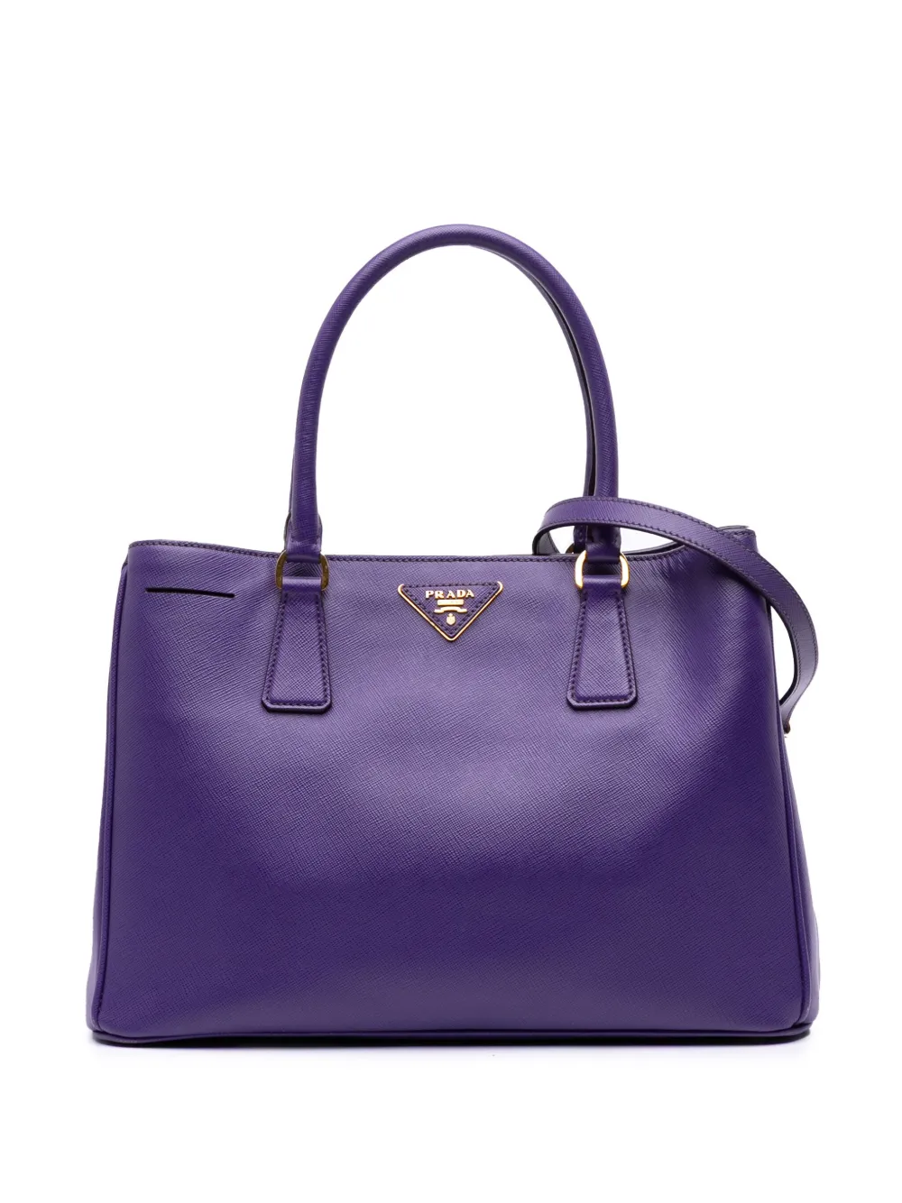 Prada Pre-Owned 2000-2024 Medium Saffiano Lux Galleria satchel | Purple | Image 1