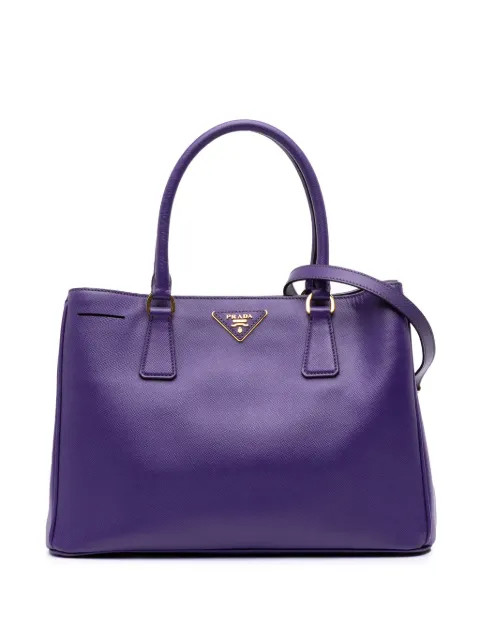 Prada Pre-Owned 2000-2024 Medium Saffiano Lux Galleria satchel