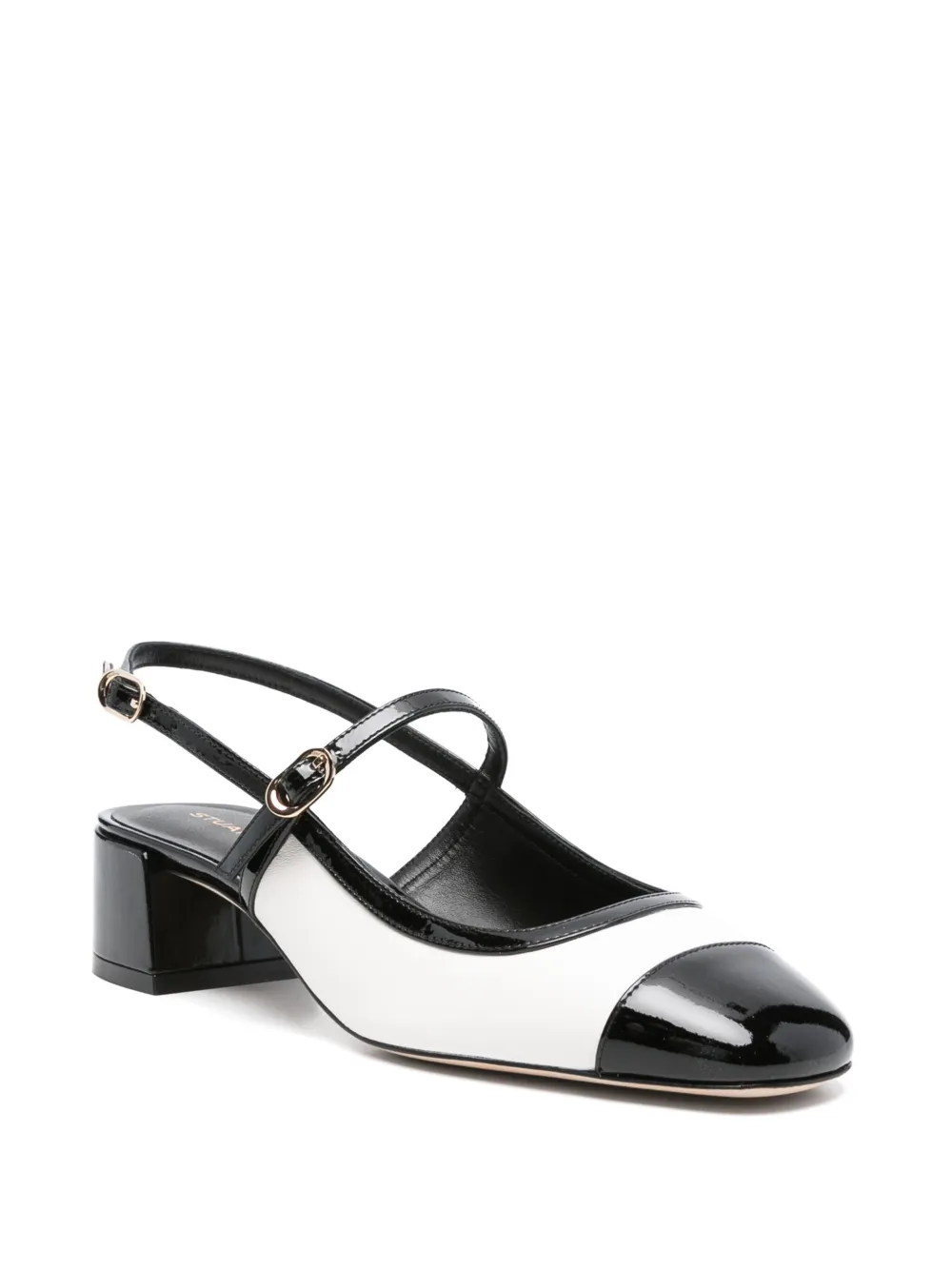 Stuart Weitzman 40mm Maeve pumps White