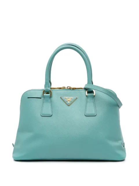 Prada Pre-Owned bolsa satchel Lux Promenade mediana de piel saffiano 2012-2025