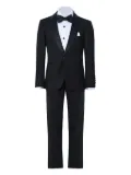 Moustache tuxedo suit - Black