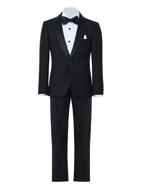 Moustache tuxedo suit