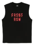 44 LABEL GROUP graphic-print cotton vest - Black