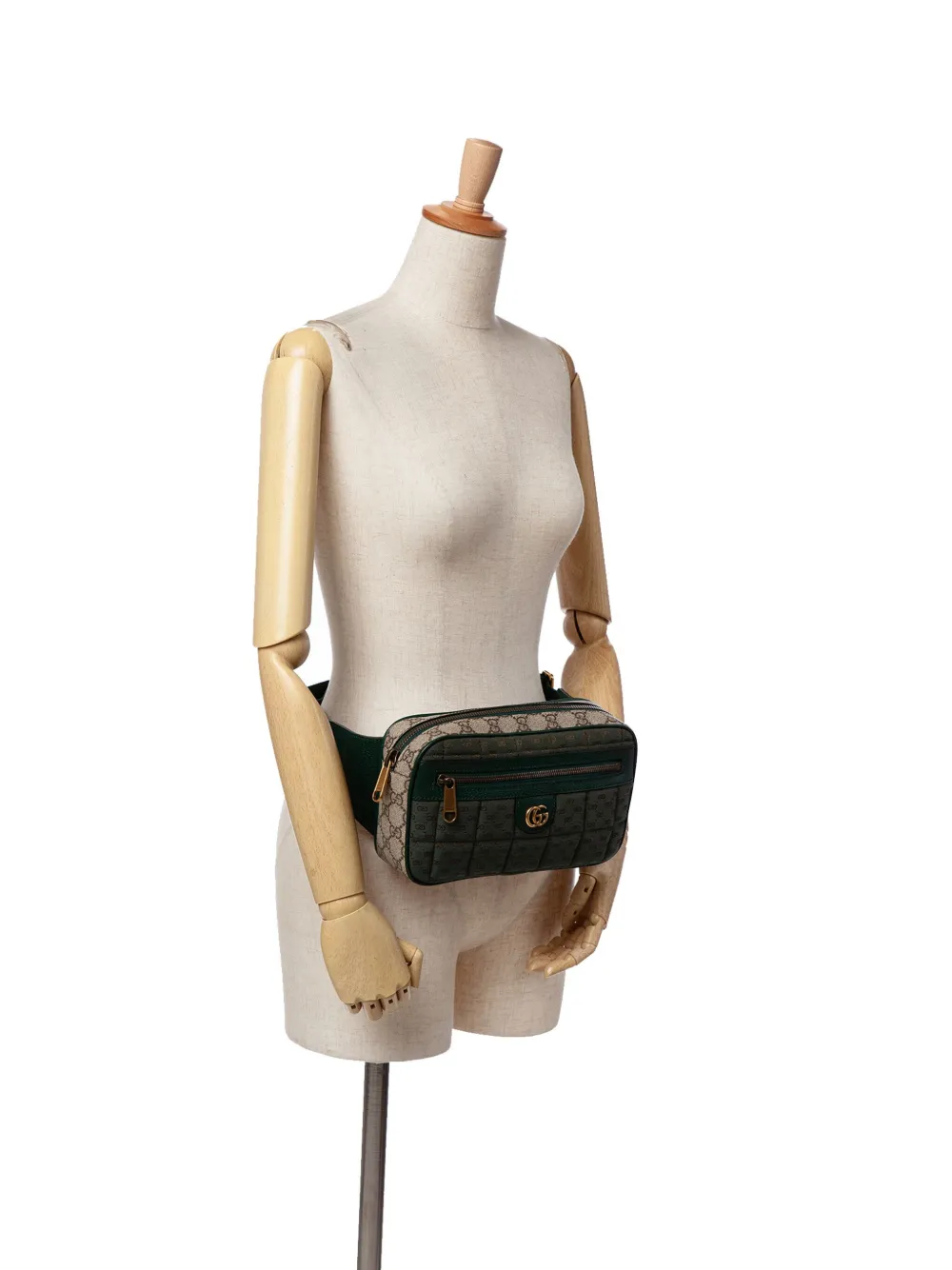 Gucci Pre-Owned mini sac banane matelassé à motif GG Supreme (2016-2024) | Pre-owned | Image 2
