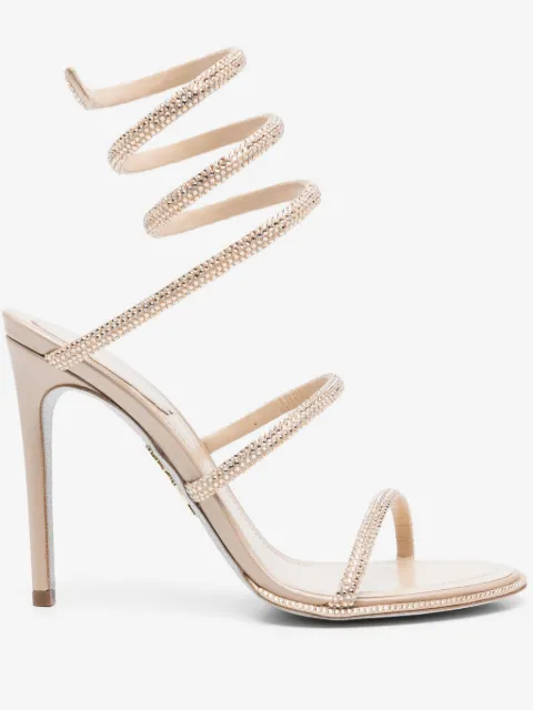 René Caovilla 100mm Cleo sandals