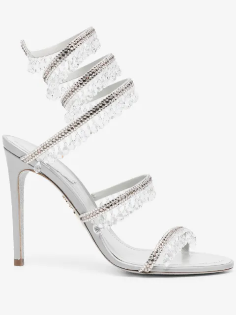René Caovilla 105mm Chandelier sandals