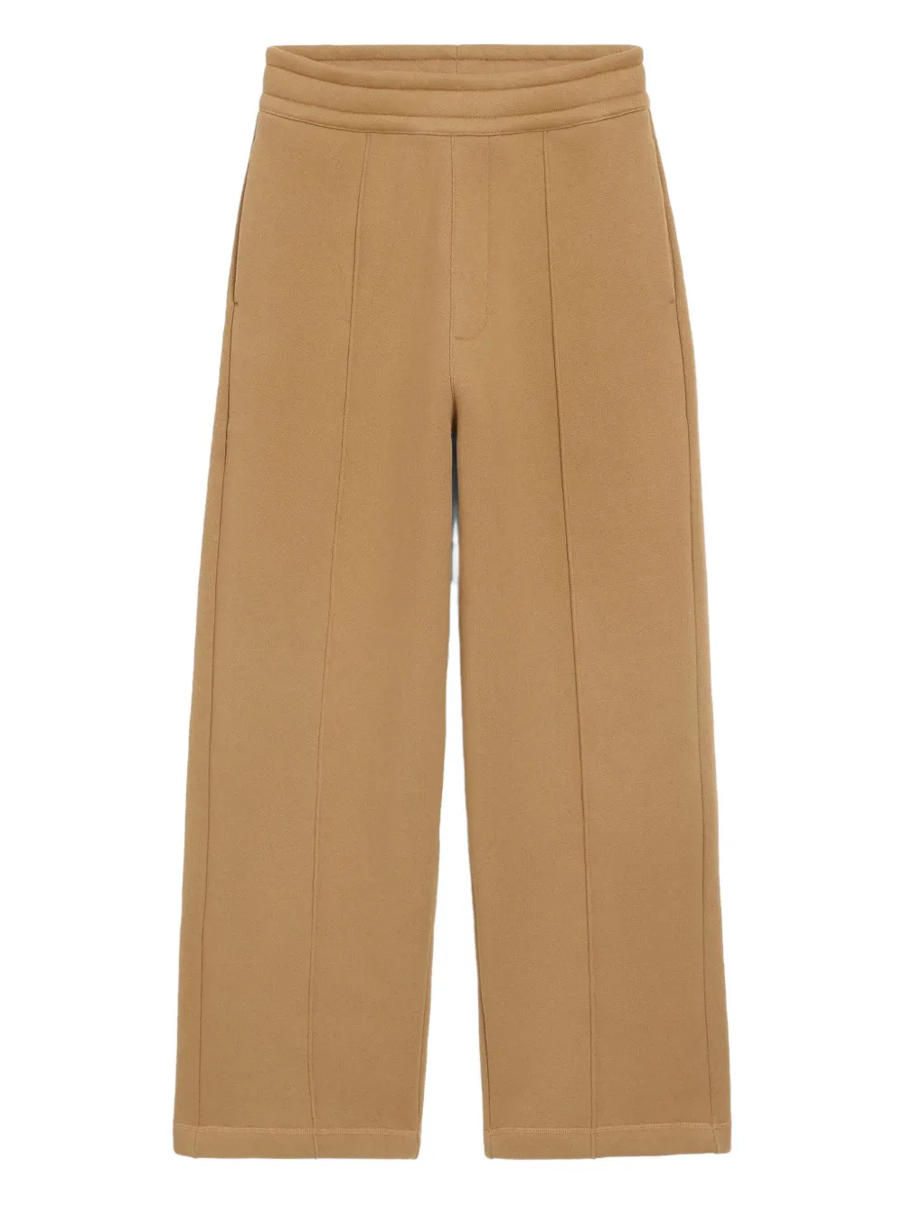 AMI Paris Ami de Coeur broek met stiksel Bruin